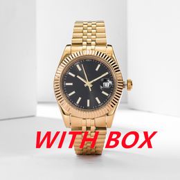 Man Top Designer Watch Automatic Mechanical Watches 36/41MM Stainless steel Luminous Waterproof Watch Couples Style Classic Wristwatches montre de luxe With box