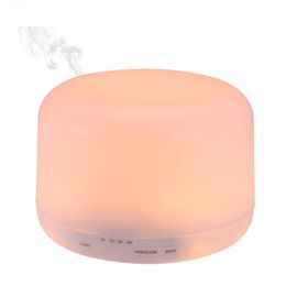 Appliances 300ml 500ml Aroma Diffuser Ultrasonic Air Humidifier with 7 Color Changing LED Light Home Aromatherapy Essential Oil Diffuser