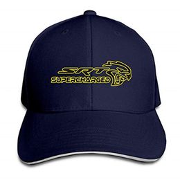 disar-t Unisex Adjustable Sandwich Baseball Cap SRT Hellcat Logo Summer Hat 6 Colours Hip Hop Fitted Cap Fashion261U