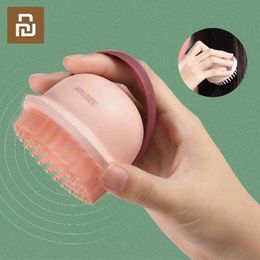 Massager Youpin KRiBEE Waterproof Vibration Degreasing Low Frequency Massage Scalp Wet and Dry Electric Head Massage Care Massage Comb