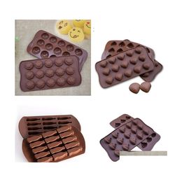 Baking Moulds Diy Sile Mod Smiling Face Shell Little Coke Mold Cake Chocolates Ice Lattice Molds Sell Well With Various Pattern 1 98 Dhiao