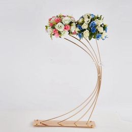 Party Decoration 10pc)Wholesale Wedding Gold Tall Flower Stand Table Centerpieces Modern Large Metal Flowers For Weddin Udao2013