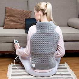 Animals Soft Microplush Neck and Shoulder Wrap Heating Pad Electric Auto Shut Off Body Warmer Back Pain Relief 63*42CM 220V 100W EU Plug