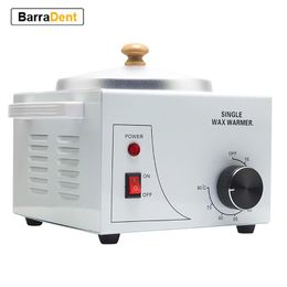 Heaters Single Wax Warmer Professional Electric Wax Heater Paraffin Hot Facial Skin SPA Equipment with Adjustable Temperature Set