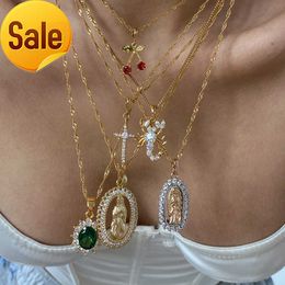 New luxury party gift jewelry waterproof women jewelry 18k gold pendant cubic Moissanite Scorpion necklace chain