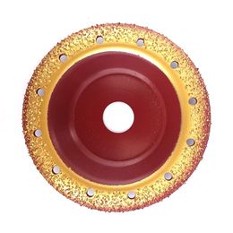Zaagbladen 125MM Red Diamond Grinding Wheel Circle Disc Carbide Cup For Angle Grinders Metal Cutting Sharpening Accessories