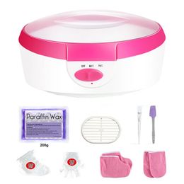 Heaters Paraffin Wax Machine for Hand and Feet Paraffin Wax Bath Quick Heat Paraffin Wax Warmer with 200g Paraffin Wax 2 Mitts Booties