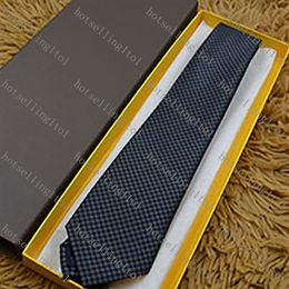 9 style Men's Letter Tie Silk Necktie Big check Little Jacquard Party Wedding Woven Fashion Design Men Casual Ties172M