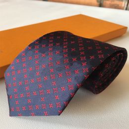 yy2023 mens luxury necktie damier quilted ties plaid designer tie silk tie with box black blue white 83k5#28pdz