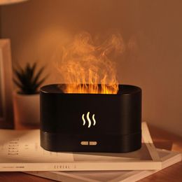 Appliances Flame Aroma Diffuser Aromatherapy Essential Oil Air Humidifier Drop Shipping Customised Exclusive Link