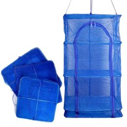Organization Collapsible Food Drying Mesh 4 Layers Drying Fishing Net Hanging Basket Vegetable Fish Dishes Dryer Flower Buds Plants Organizer