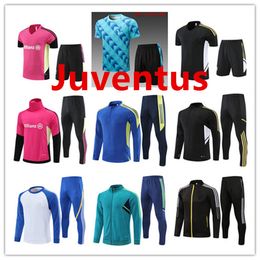 22 23 POGBA tracksuit DI MARIA VLAHOVIC CHIESA training suit men kids kit set football kit JUVS uniform sportswear