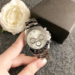 Fashion Brand Wrist Watch Men Women Style Steel Metal Band Quartz Luxury With Logo Clock RO 336