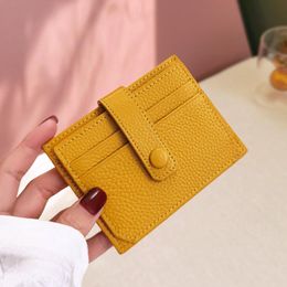 Card Holders Genuine Leather Psoriasis Bag Female Ide Business Case Holder Luxury Id Buisness