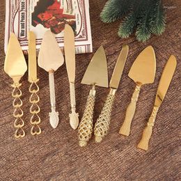 Dinnerware Sets Fashionable European And American Style Alloy Exquisite Handle Restaurant Western Tableware Knife Shovel