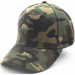 Snapback Outdoor camouflage military training cap lady light board street hip-hop hat baseball hat263N