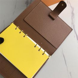 Top quality Wallets Notebook MEDIUM SMALL RING AGENDA COVER Work business Womens Fashion Credit Card Holder Case Luxury Wallet Ico190D