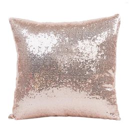 Pillow Glitter Gold Silver Sequins Case Luxury Sofa Cover Decorative S 40x40cm Square Zipper