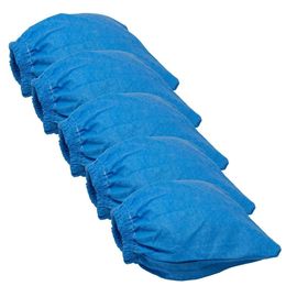 Trash Bags 5pcs Textile 132x128x43cm Blue For Parkside Wet Dry Vacuum Cleaner Filter p230512