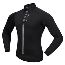 Racing Jackets Soft Shell Cycling Jacket Men Women Windproof Thermal Fleece Bike Shirt Mtb Chaqueta Ciclismo Winter Bicycle Wind