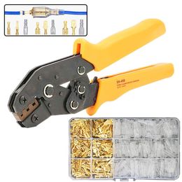 Tang SN48B Wire Crimping Pliers 0.51.5mm2 2013AWG for Box TAB 2.8 4.8 6.3 Terminals Sets Electrical Hand Tools