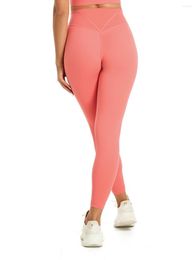 Active Pants Nepoagym 25 Inch Rhythm Smile Women Yoga No Front Seam Double Curved Contour Workout Leggings Buttery Soft Fitness Legging