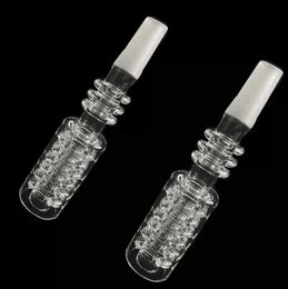 Latest Frosted Flower Quartz Tips Nectar Collector Banger for Philtre Smoking Mouthpiece 10mm 14mm 19mm Hookahs Water Pipes Bongs Oil Rigs Bangers Tools