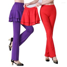 Stage Wear 2pcs Set Dance Pant Women Belly Trousers Woman Dancing Adult Training Pants Trouser Tribal