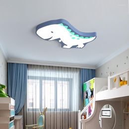 Ceiling Lights Arrival Dinosaur Modern Led Chandelier For Bedroom Children Kid's Room Home Dec Surface Mounted