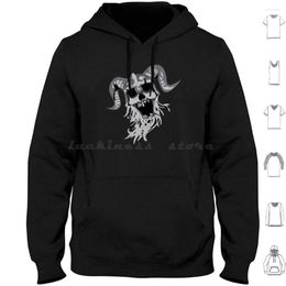 Men's Hoodies Viking Skull Hoodie Cotton Long Sleeve Norse Mythology Dead Undead Nord Soldier Soldiers Shadow Shadows