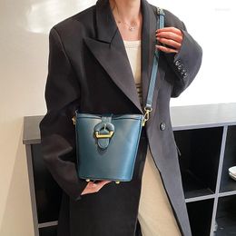 Evening Bags Small Bag Women X Spring And Summer 2023 Fashion Versatile Cross-body Texture Women's One-shoulder Bucket