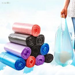 Trash Bags vanzlife Kitchen Disposable bags dispenser small plastic bags home portable garbage bags toilet cleaning diaper large bag 230512