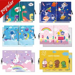 New Double Layer Car Side Window Sun Shade Curtain Cute Cartoon Magnet Side Window Sunshades Privacy and UV Protection for Kids Baby