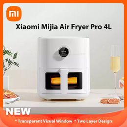 Fryers Xiaomi mijia air frytownica pro 4 litrowa bezolejowa 220v mi elektryczna frytownica powietrza z grillem dla domu kuchnia inteligen