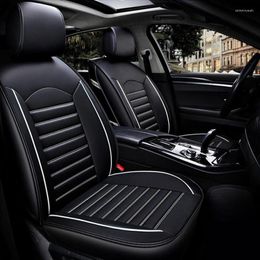 Car Seat Covers 1 Pcs Pu Leather Cushion Not Moves Universal Cover Suitcase Non Slide General Leaps Hatchards For Lada Vesta E1