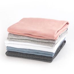 Scarves Born Swaddles Baby Solid Colour Blankets Cotton Thermal Blanket Kid Infant Pography Soft Warm Accessories Bedding QuiltScarves