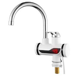 Heaters RX00U Electric Kitchen Water Heater Tap Instant Hot Water Faucet Heater Cold Heating Faucet Tankless Instantaneous Water Heater