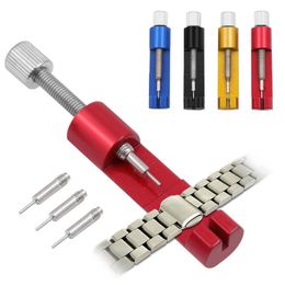 Watch Repair Kits Tools & Metal Band Strap Link Pin Remover Tool Kit For Watchmakers With Pack Of 3 Extra Pins Mini Watchband ToolsRepair