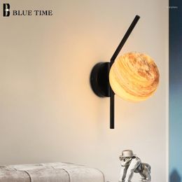 Wall Lamps Desiger Led Light 110v 220v Modern Lamp Home Decoration For Living Room Dining Bedroom Bedside Kitchen