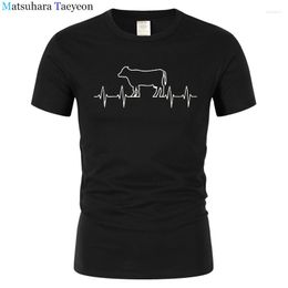 Camisetas de camisetas masculinas Camiseta de camisa de camisa de vaca Fazenda de t-shirt menino menino Manga curta Tees legal moda algodão Hip Hop T122