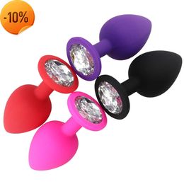 Massage Silicone Anal Plug Woman Butt Plug Erotic Sex Toyse For Homme Men Gay Anal Playing Props Trainer Stimulator Sexy Shop Produtos