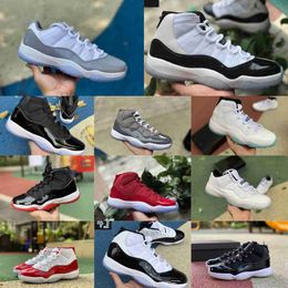 Jumpman Cherry 11 11s High Basketball Shoes Men Women JordEn Jubilee COOL GREY Trainers Retro Playoffs Bred Space Jam Gamma Blue Concord 45 Low Designer Sneakers S8