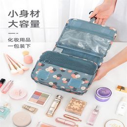 Travel goods storage box supplies large capacity cosmetics bag2835