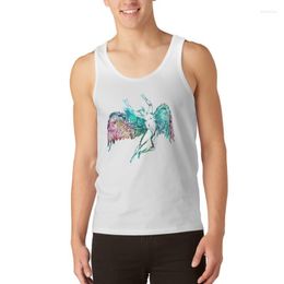 Men's Tank Tops ICARUS THROWS THE HORNS - Monet Waters Awesome UNLISTED Designs In My Portfolio Top Man Vest Bodybuilding T Shirt