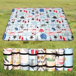 Outdoor Pads 4 Sizes Folding Camping Mat Wterproof Thickened Picnic Beach Pad Children's Playing Tent Moistureproof Sleeping Blanket