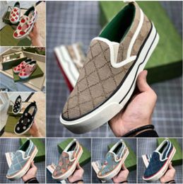 2023Hot OG Casual Shoes Runner Trainers Designer Sneakers Shoe Italy Luxury White Pink Classic Jacquard Denim Vintage Tennis 1977 Women Men Slip-On