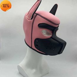 Massage Puppy Play Bdsm Bondage Dog Mask Hood Slave Cosplay Fetish SM Adult Games Erotic Sex Toys For Couples Restraint Sex Product