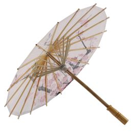 Umbrellas 22 Inch Handmade Oiled Paper Umbrella Art Classical Dance Plum Blossom For Wedding Parties Pography Costumes Cosplay