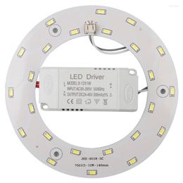 Ceiling Lights 12w 5.5 Inch 1200lm Led Light Fixtures Replacement Panel Retrofit Board Replace Incandescent Fluorescent Bulb