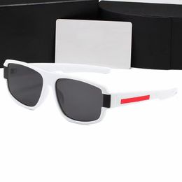 fashion luxury square sunglasses for men designer summer shades Polarised eyeglasses White vintage oversized sun glasses of women male sun glass with box